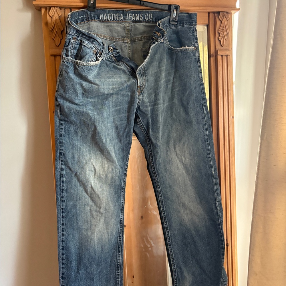 Nautica Men's Relaxed Fit Denim Jeans